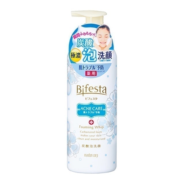 Bifesta Sữa Rửa Mặt cho Da Mụn Acne Care Foaming Whip 1
