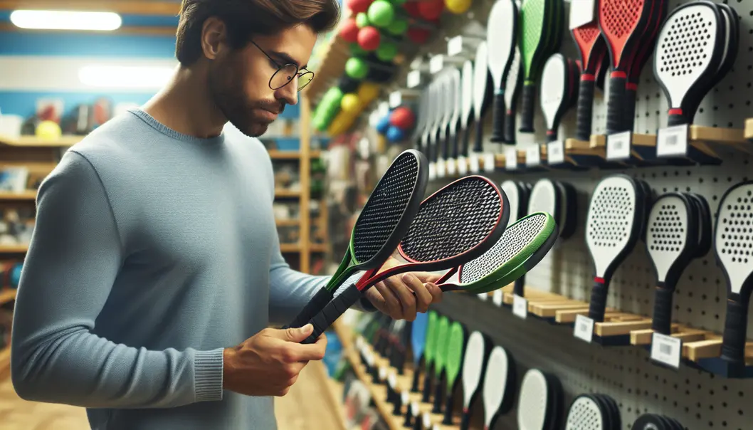 Các vợt Pickle Ball đa dạng dành cho người mới bắt đầu.